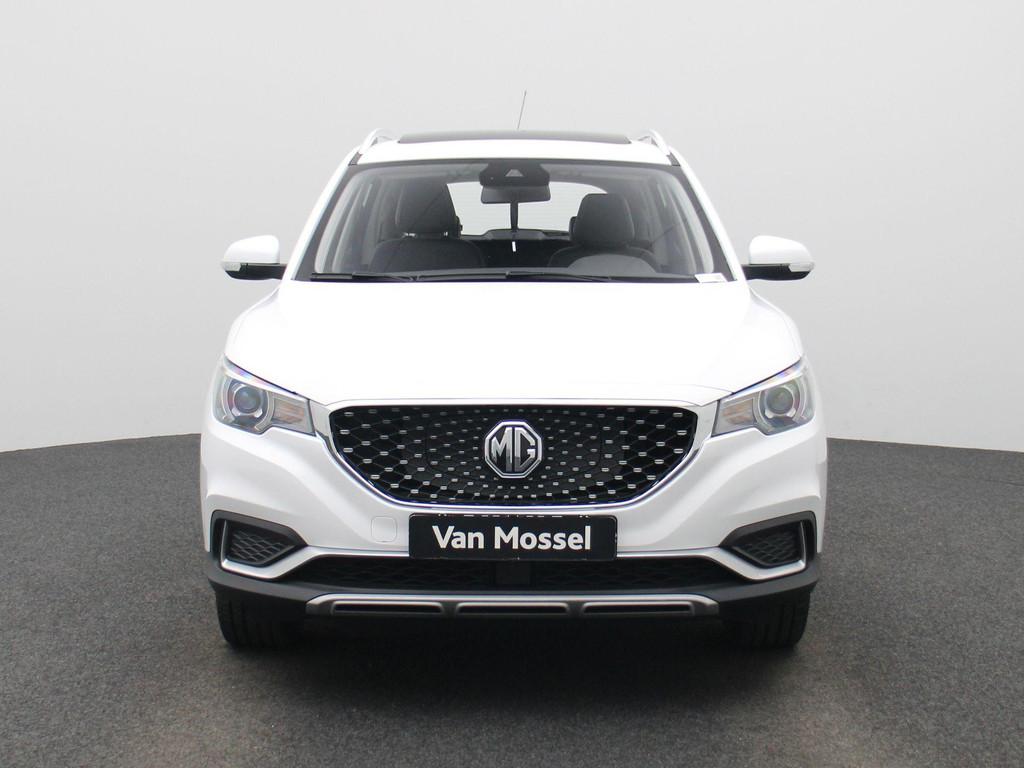 MG MG ZS EV Luxury 45 kWh PANO dak | LEDER | CAMERA, Auto's, MG, 45 kWh, Gebruikt, Parkeersensor, ZS