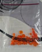 Lego losse onderdelen / blokjes : doorzichtig oranje en geel, Enlèvement ou Envoi, Lego