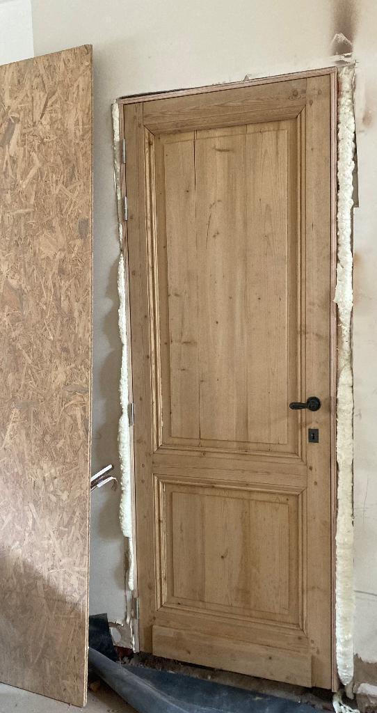 Mooie deuren, vol hout., Doe-het-zelf en Bouw, Deuren en Vliegenramen, Gebruikt, Binnendeur, 200 tot 215 cm, Minder dan 80 cm