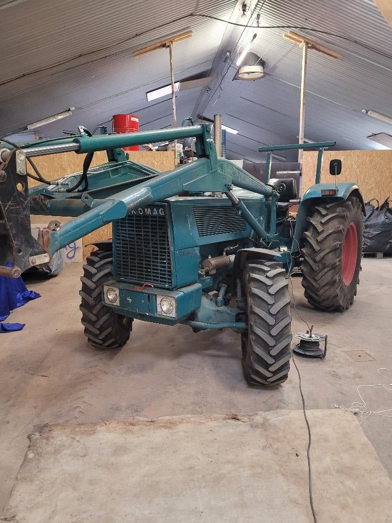 HANOMAG BRILLANT 701 ALLRAD, Zakelijke goederen, Landbouw | Tractoren, 5000 tot 7500, Overige merken, tot 80 Pk, Oldtimer, Ophalen