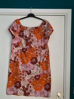 NATHALIE VLEESCHOUWER zomerjurk S, Ophalen, Oranje, Zo goed als nieuw, Knielengte