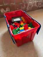 Bak met blokken, Ophalen, Gebruikt