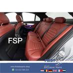 W205 AMG STOELEN Mercedes C Klasse C43 C63 ROOD LEER ORIGINE, Gebruikt, -, Ophalen of Verzenden, -