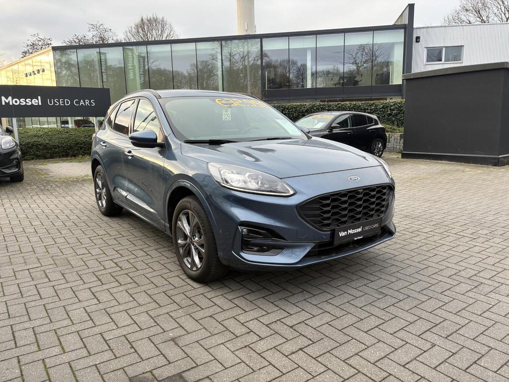 Ford Kuga PHEV ST-Line X|Driver Assist|Winterpack|B&O Sound, Auto's, Ford, Gebruikt, Euro 6, 4 cilinders, Blauw