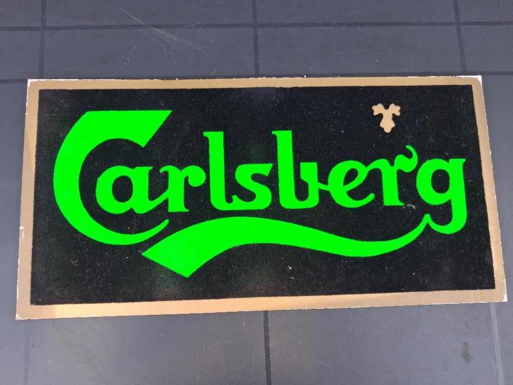 Panneau d'affichage CARLSBERG, Enlèvement ou Envoi, Comme neuf, Panneau publicitaire