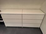 2x IKEA MALM ladekast 3 lades in nieuwstaat, 25 à 50 cm, Moins de 100 cm, Enlèvement, 50 à 100 cm
