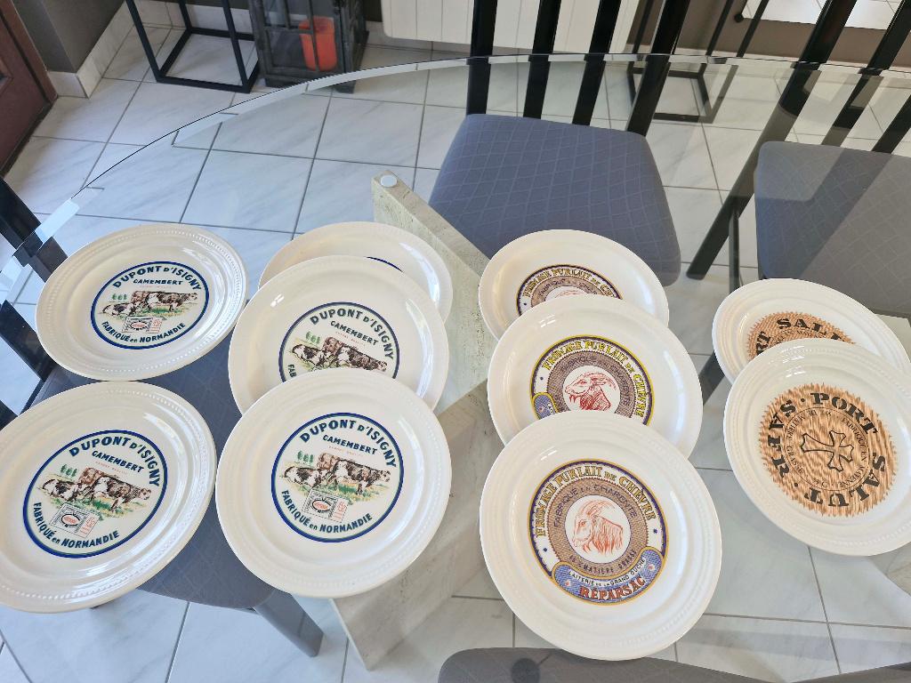 kaasplankjes + kaasbelletjes, Huis en Inrichting, Keuken | Servies, Zo goed als nieuw, Bord(en), Keramiek, Ophalen