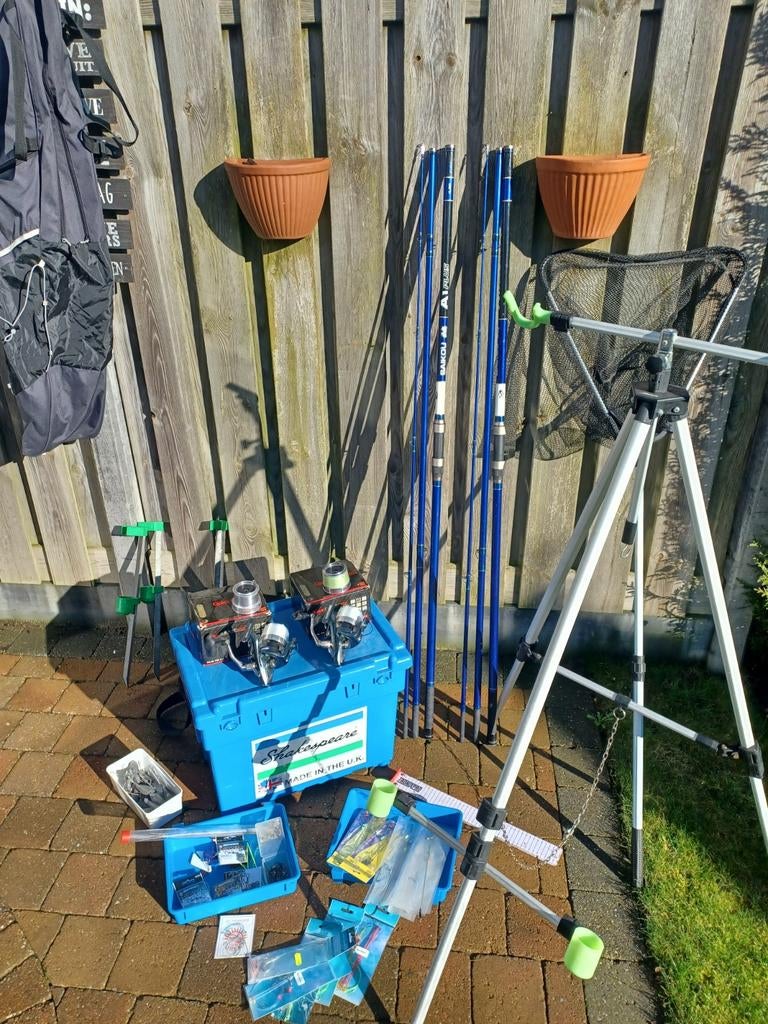 Yuki hengels, molens, driepootsteun enz.., Watersport en Boten, Ophalen