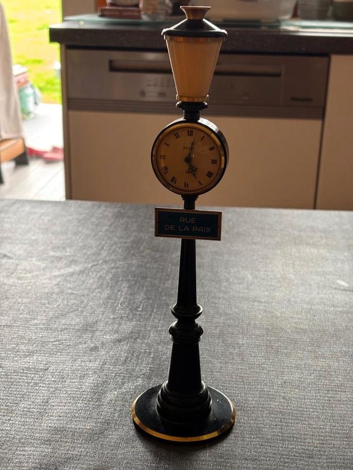 Rare Pendulette « Bec de Gaz » JAEGER – Vintage 1950, Antiquités & Art, Antiquités | Horloges, Enlèvement