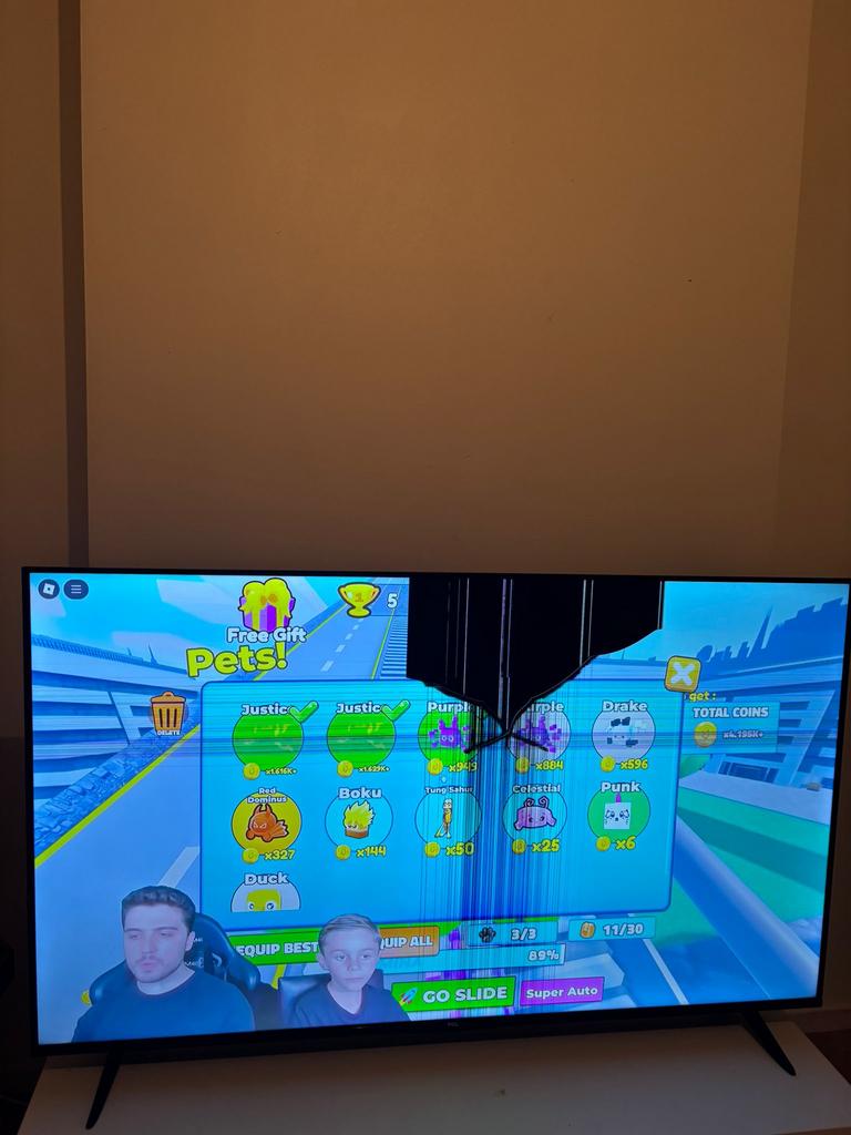 Tv  55  pouces, Ophalen, Gebruikt