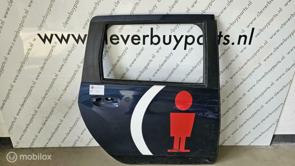 Achterdeur rechts origineel Dacia Lodgy ('12-'22) 821126672r, Auto-onderdelen, Carrosserie, Deur, Dacia, Achter, Rechts, Gebruikt