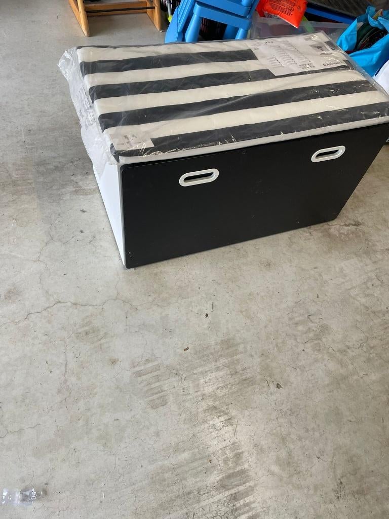 Speelgoedkist met zitbank, Ophalen, Nieuw