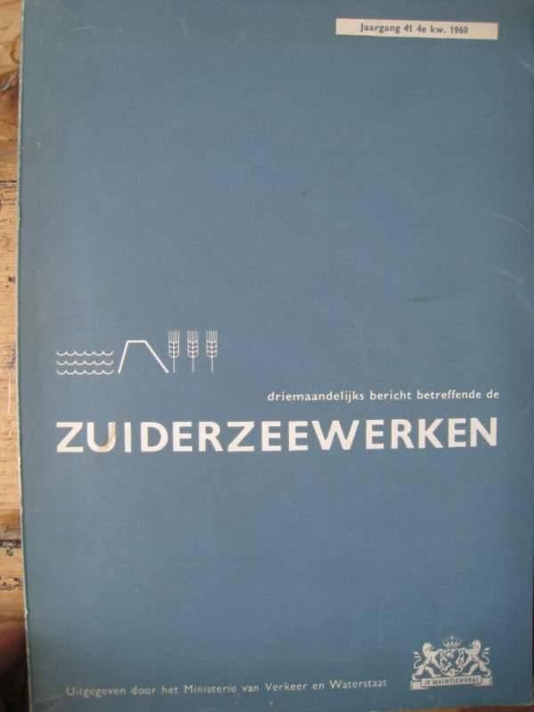 Zuiderzeewerken, Jaargang 41, 4e kw. 1960, Livres, Histoire & Politique, Enlèvement
