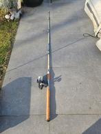 Visset: hengel + Sprint 6300 molen + Garbolino Mustang Luxe, Ophalen, Zo goed als nieuw, Werphengel