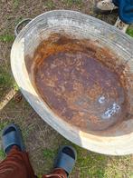 Zinken kuip, Tuin en Terras, Ophalen, Gebruikt, Overige vormen, Metaal