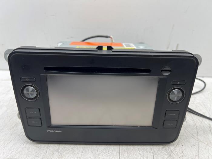 Radio CD Speler van een Volkswagen Golf, Gebruikt, -, Volkswagen, -