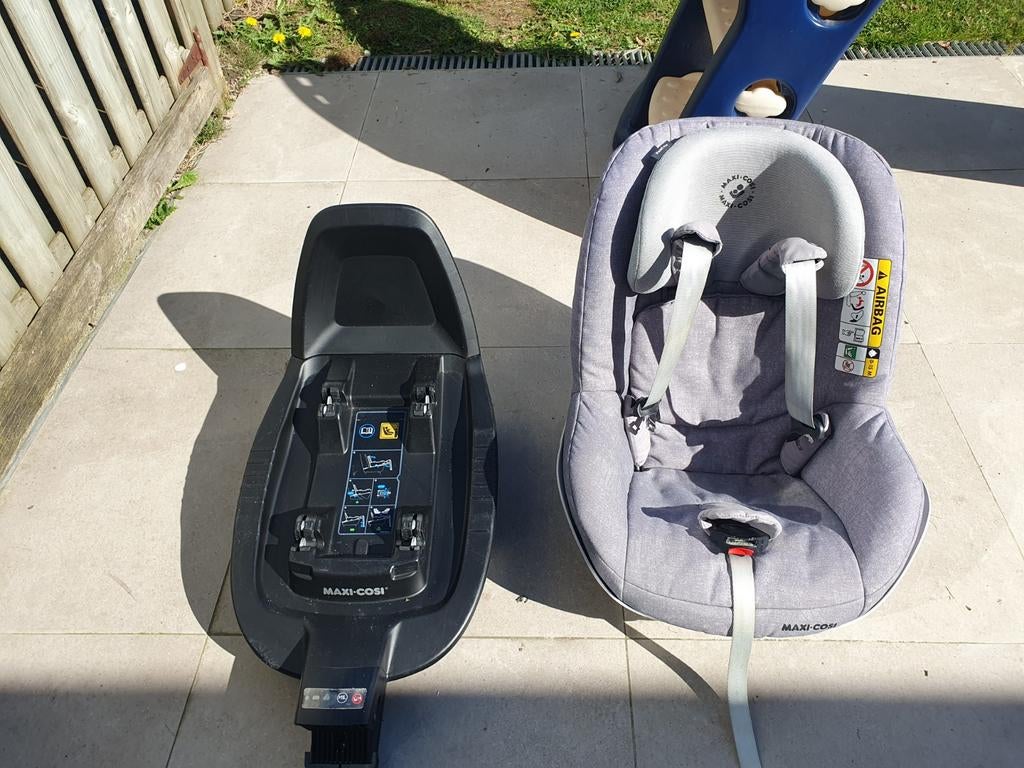 Autostoel+ isofix, Enlèvement