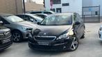 Peugeot 308 1.2Benzine 2015 118.xxxkm /Garantie/Stadswagen, Auto's, Voorwielaandrijving, Stof, Zwart, Zwart