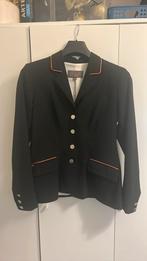 Wedstrijdvest zwart met oranje afwerking, Dieren en Toebehoren, Paardrijkleding, Ophalen of Verzenden, Zo goed als nieuw