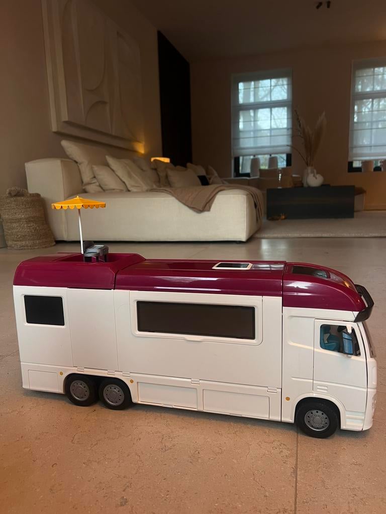 Schleich Paardencamper speelgoed, zeer nette staat, Ophalen, Zo goed als nieuw