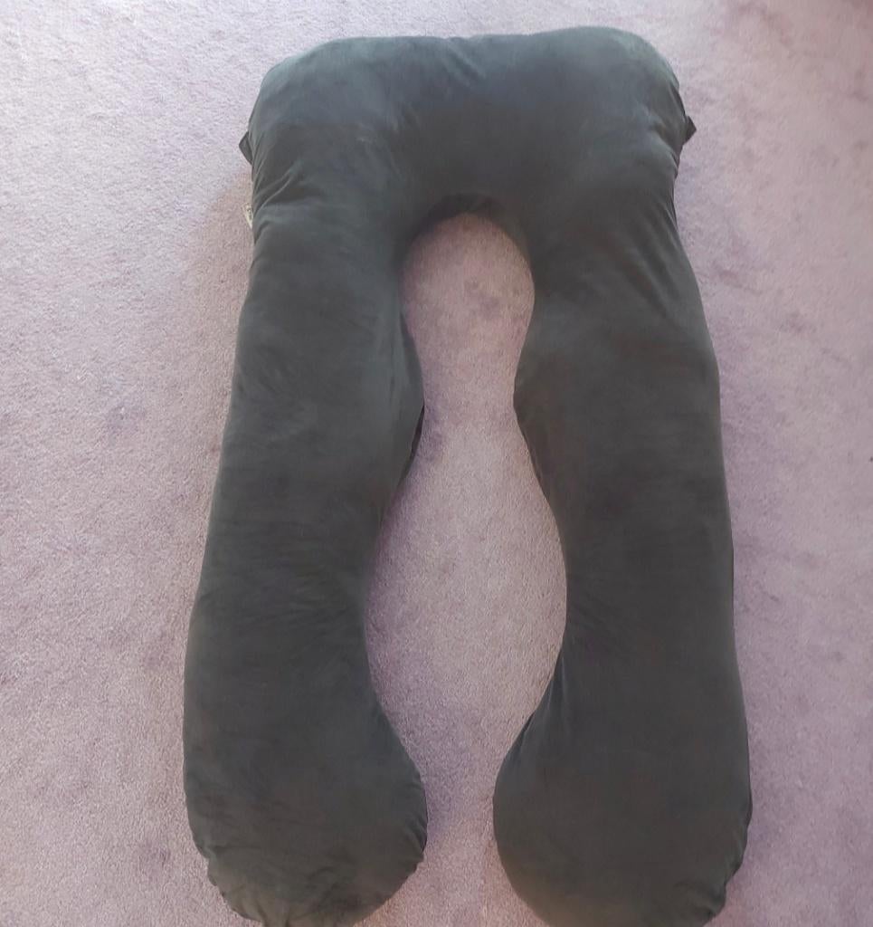 Groot zwangerschapskussen, Kleding | Dames, Zwangerschapskleding, Overige typen, Zo goed als nieuw, Grijs, Ophalen