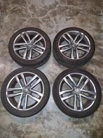 4  pneus sur jantes VW Golf VII R-line, Autos : Pièces & Accessoires, Pneus & Jantes, Enlèvement, Pneu(s)