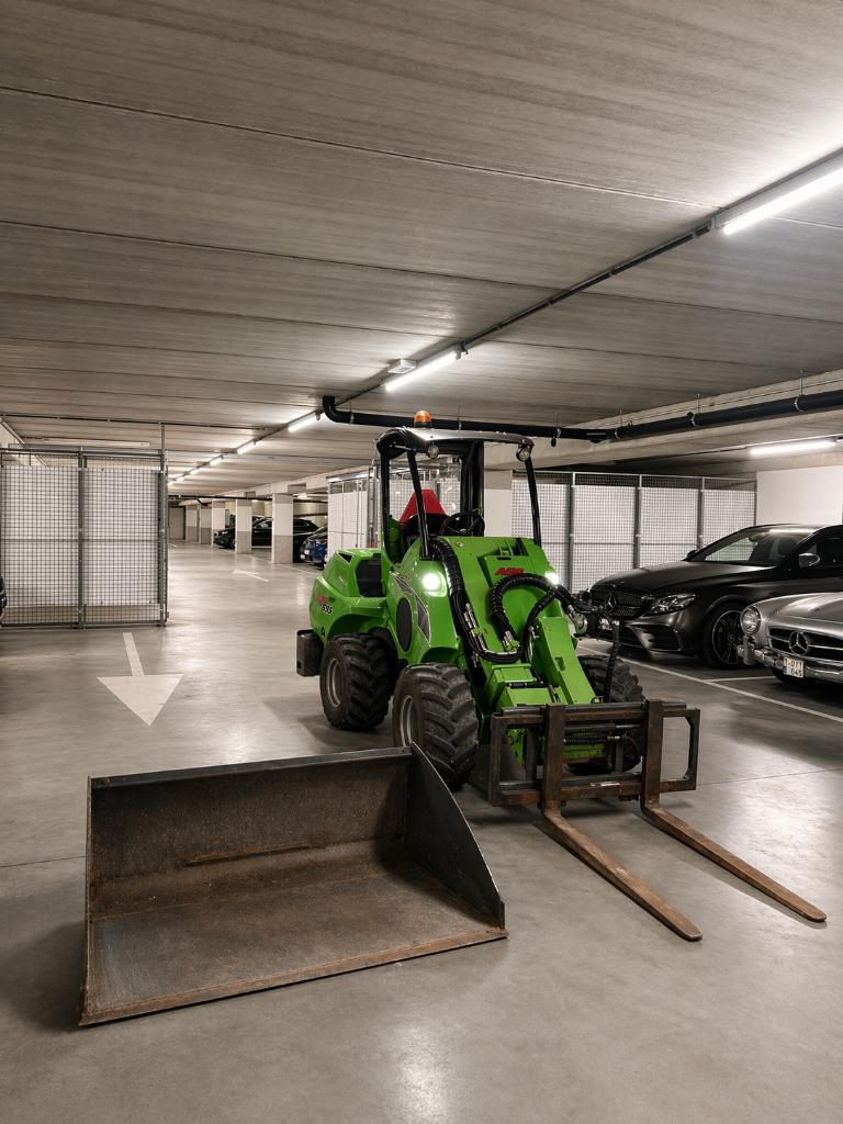 Minilader - Avant Tecno 755i TDL - Garantie - Immat, Zakelijke goederen, Machines en Bouw | Kranen en Graafmachines, Ophalen, Wiellader of Shovel