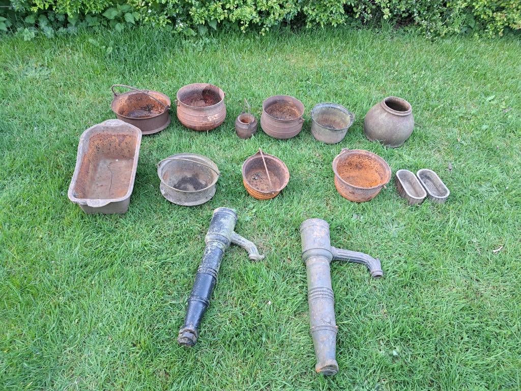 Décorations jardin en fonte, Jardin & Terrasse, Enlèvement