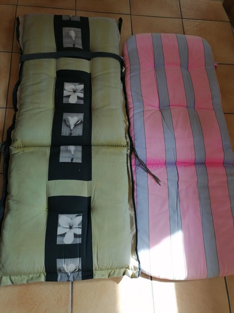 Coussins de chaise de jardin, Enlèvement