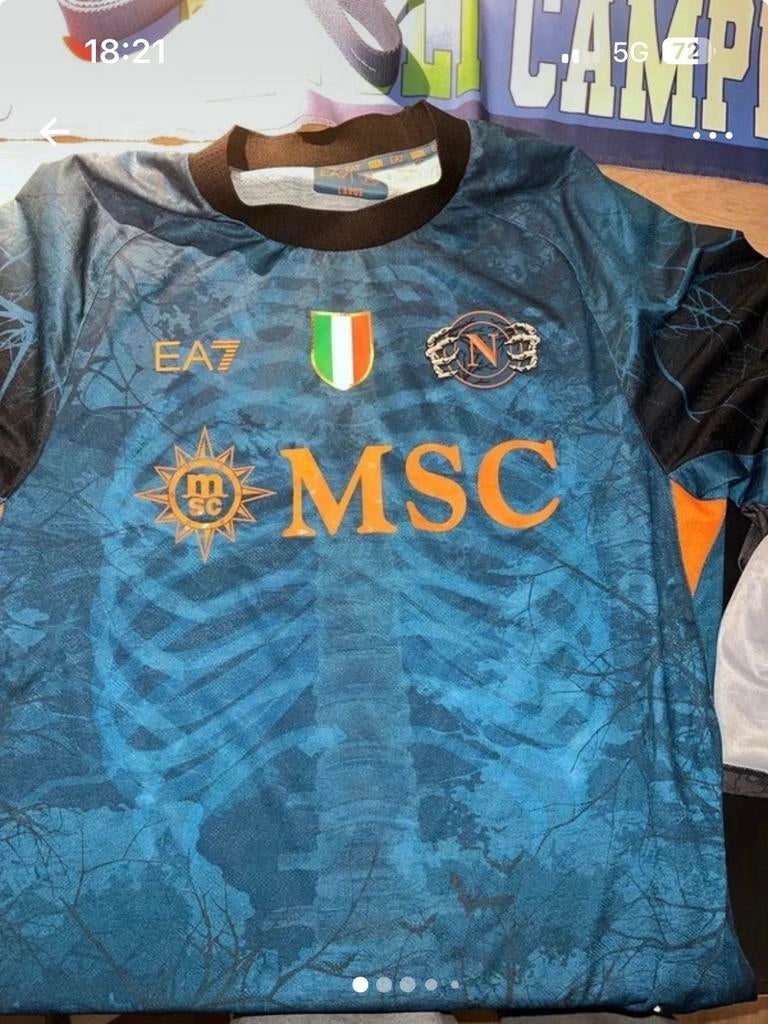 Napoli shirt, Ophalen of Verzenden, Zo goed als nieuw, Shirt