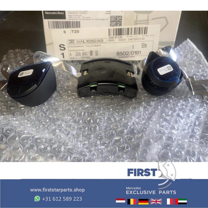 AMG DYNAMIC SELECT KNOPPEN SET L/R A45 CLA45 GLA45 C63 E63 G, Autos : Pièces & Accessoires, Tableau de bord & Interrupteurs, Mercedes-Benz