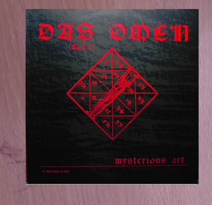 12" Maxi -  Mysterious Art ‎– Das Omen (Teil 1), Cd's en Dvd's, Vinyl | Dance en House, Gebruikt, Overige genres, 12 inch, Ophalen of Verzenden