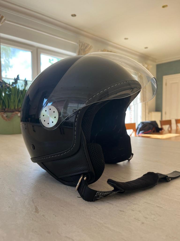 Originele vespa helm - maat L, Enlèvement, Comme neuf