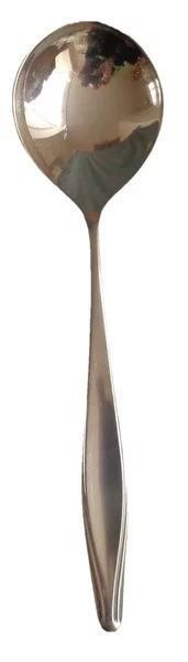 WMF Brussel 5500 Verzilverde Saladelepel 19,6cm, Huis en Inrichting, Keuken | Bestek, Zo goed als nieuw, Los bestek, Zilver, Verzenden