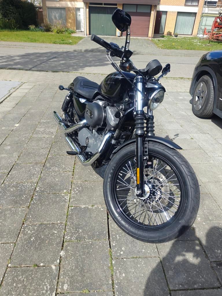 Harley Davidson Sportster Nightster 1200 2007 déjà approuvée, Motos, Permis Moto A, Occasion, Plus de 35 kW, Chopper