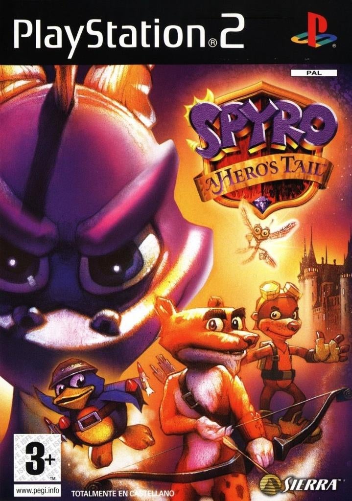 Spyro A Hero's Tail (sans livret), Consoles de jeu & Jeux vidéo, Jeux | Sony PlayStation 2, Enlèvement ou Envoi, 1 joueur, Utilisé
