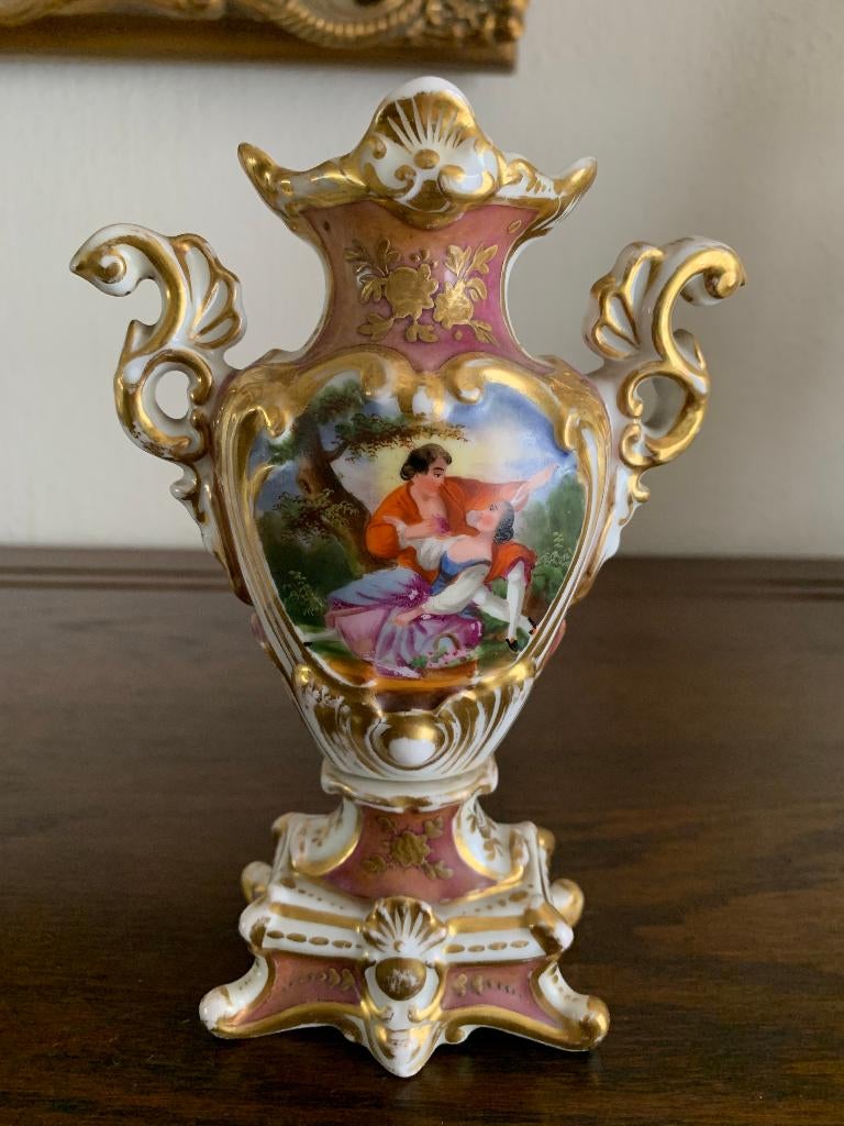 Porseleinen vaasje Jacob Petit, Antiquités & Art, Enlèvement ou Envoi