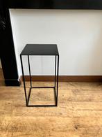 tafeltje, Minder dan 55 cm, Gebruikt, Metaal of Aluminium, Vierkant