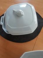 Soupière.  2 Légumiers,un avec couvercle., Antiquités & Art, Enlèvement