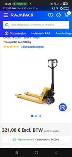 Transpallet 2000kg, Ophalen, Zo goed als nieuw