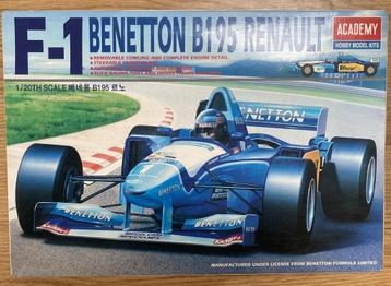 Academy Benetton B195 renault Schaal 1:20 beschikbaar voor biedingen