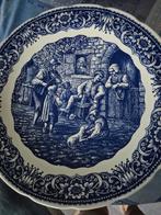 2 grandes assiettes de Delft, Enlèvement