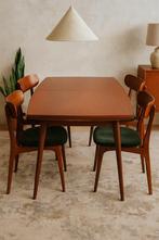 Louis van Teeffelen eetkamertafel voor Wébé, Huis en Inrichting, Mid century vintage, Gebruikt, 100 tot 150 cm, Teakhout