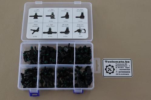 Diesel retourleiding adapters : 85 delige set, Auto diversen, Autogereedschap, Nieuw, Verzenden