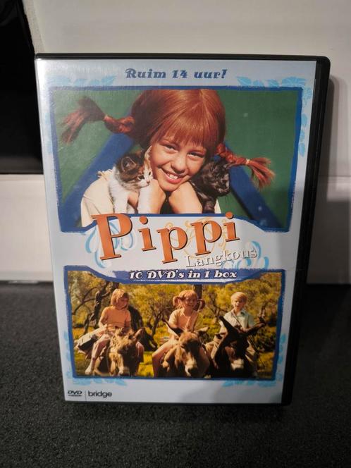 Volledige dvd collectie van pippi Langkous, Cd's en Dvd's, Dvd's | Kinderen en Jeugd, Zo goed als nieuw, Ophalen of Verzenden