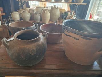 Pots et bols en grès ancien français à partir de 20€, Enlèvement ou Envoi