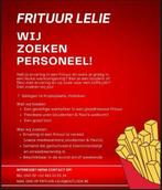 Frituur Lelie te kioskplaats zoekt medewerkers, Zakelijke goederen, Ophalen