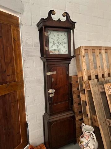 Antieke Engelse staande klok –R. Griffiths, Denbigh (ca1800) beschikbaar voor biedingen