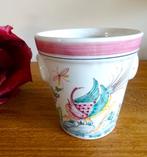 Handbeschilderde bloempot Anfora A'Gueda Portugal, Antiek en Kunst, Ophalen of Verzenden