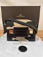 Delvaux le madame python shoulder bag, Ophalen, Zo goed als nieuw, Zwart
